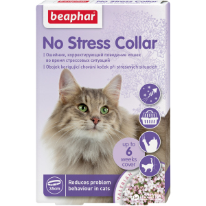 Антистрес нашийник Beaphar No Stress Collar cat для котів 35 см (13228) (8711231132287) ТОП в Дніпрі