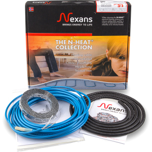 Тепла підлога Nexans TXLP/2R двожильний кабель 1500 Вт 8.8 - 11.0 м2 (20030017) краща модель в Дніпрі
