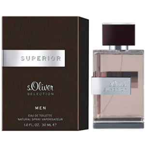 Туалетная вода для мужчин s.Oliver Superior Men 30 мл (4011700858002) в Днепре