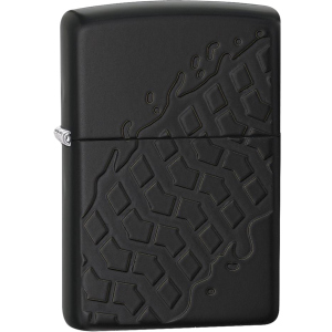 Запальничка Zippo 24754 Tire Tread Чорна (Zippo 28966) ТОП в Дніпрі