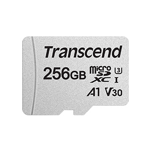 Transcend microSDXC 256GB C10 UHS-I + SD адаптер (TS256GUSD300S-A) лучшая модель в Днепре