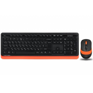 Комплект клавиатура + мышь Wireless A4Tech Bloody FG1010 Orange USB ТОП в Днепре