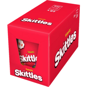 Упаковка драже Skittles Фрукти 95 г x 18 шт (4009900517294) краща модель в Дніпрі