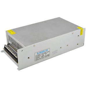 Блок питания ICM S-600-12 12V 50A 600W (металлический) в Днепре