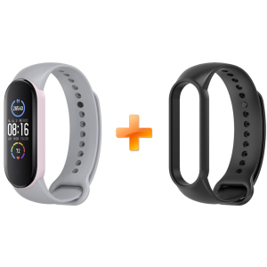 Xiaomi Mi Band 5 MiJobs Dual Color Grey/Pink (MJ5-DSS003GP) в Дніпрі