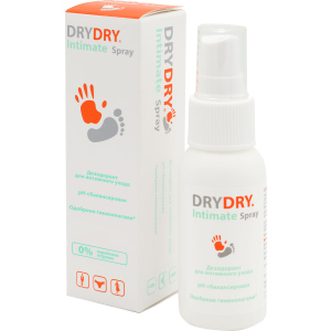Дезодорант для інтимного догляду Dry Dry Intimate Spray 50 мл (7350061291156) ТОП в Дніпрі