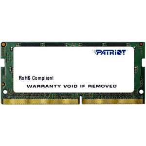 Оперативна пам'ять Patriot SODIMM DDR4-2666 8192MB PC4-21300 Signature Line (PSD48G266681S) ТОП в Дніпрі