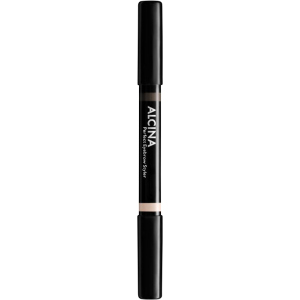 Олівець для брів Alcina Perfect Eyebrow Styler Дуо 020 dark 5 г (4008666654311) краща модель в Дніпрі