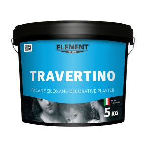 Фасадная декоративная штукатурка TRAVERTINO "ELEMENT DECOR" 5 кг ТОП в Днепре