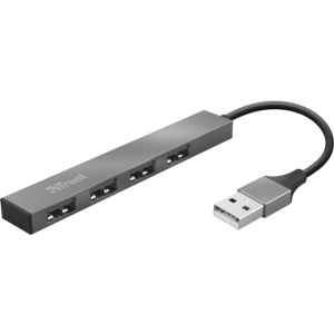 USB-хаб Halyx Aluminium 4-Port Mini USB Hub (tr23786) краща модель в Дніпрі