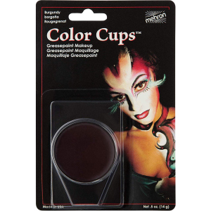 Кремовый грим Mehron Color Cups Burgundy 12 г (CCC-BY) (764294502120) ТОП в Днепре