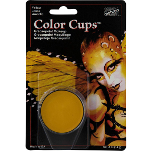 Кремовый грим Mehron Color Cups Yellow 12 г (CCC-Y) (764294502045) лучшая модель в Днепре