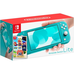 Nintendo Switch Lite Turquoise + Гра Super Mario 3D All-Stars ТОП в Дніпрі