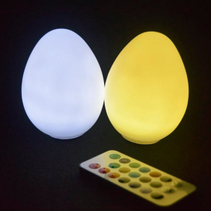 Світлодіодні водонепроникні світильники Ledart EGG79W на батарейках з пультом дистанційного керування, набір 2шт в Дніпрі