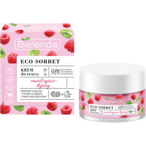 Крем для лица Bielenda Sorbet Raspberry Увлажняющий Успокаивающий 50 мл (5902169042738) ТОП в Днепре