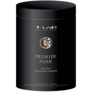 Пудра T-LAB Professional Premier Noir Bleaching Powder для защиты и осветления волос 500 мл (5060466661806) в Днепре