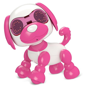 Інтерактивна іграшка UTG-T Розумне щеня Pink Dog cute зі світловими та звуковими ефектами (4820177260474) ТОП в Дніпрі