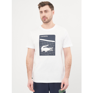 Футболка Lacoste TH9654-001 S (T3) White (3665926042793) в Дніпрі