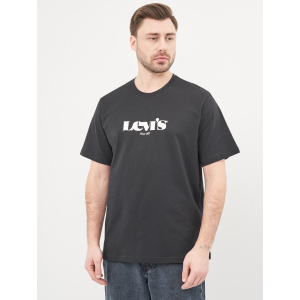 Футболка Levi's SS Relaxed Fit Tee Mv SSnl Logo Caviar 16143-0084 S (5400898765718) лучшая модель в Днепре