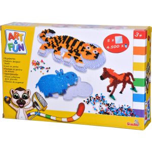 Термомозаїка Simba Toys Веселий Зоопарк 9 мотивів 4500 елементів (6374279) в Дніпрі