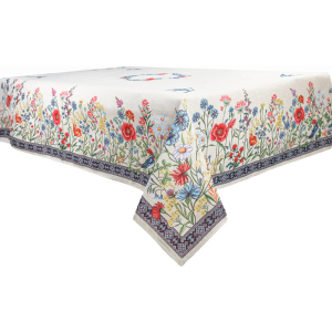 Скатертина Lefard Home Textile Chamomille 140х140 см (732-010) краща модель в Дніпрі