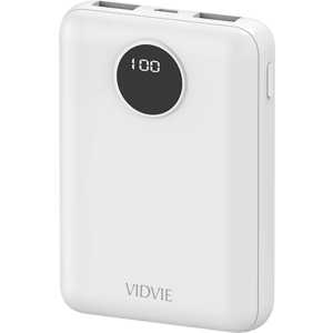 УМБ Vidvie PB746 10000 mAh Білий (6970280949921) краща модель в Дніпрі