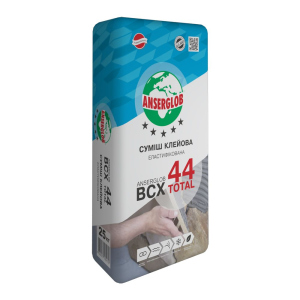 Эластическая клеевая смесь ANSERGLOB BCX 44, 25 кг. (00275) в Днепре