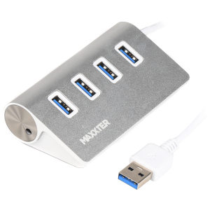 хорошая модель USB-хаб Maxxter HU3A-4P-01