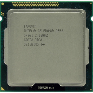 купить Процессор Intel Celeron Dual-Core G550 2.6GHz/2MB/5GT/s (SR061) s1155, tray