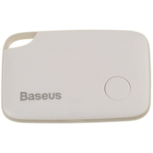 Бездротовий смарт-трекер Baseus для пошуку ключів Білий (5916-0001) краща модель в Дніпрі