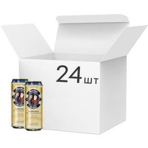 Упаковка пива Apostel Helles Lager светлое фильтрованное 5% 0.5 л х 24 шт (4054500101138) ТОП в Днепре