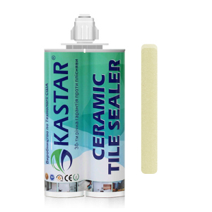 Двокомпонентна епоксидна фуга затирка Kastar Ceramic Tile Sealant Pearl Gold/Бежевий, 400мл. ТОП в Дніпрі