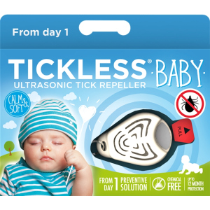 Ультразвуковий пристрій від кліщів Tickless Baby Beige (5999566450006) краща модель в Дніпрі
