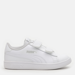 Кеди дитячі Puma Smash v2 LV PS 36517302 27.5 (9.5) Puma White-Puma White (4059505126155) краща модель в Дніпрі