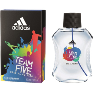 Туалетна вода для чоловіків Adidas Team Five 100 мл (3607346551035)