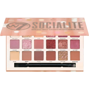 хороша модель Тіні для повік W7 Socialite Palette палетка 12 кольорів 17 г (5060669891444)