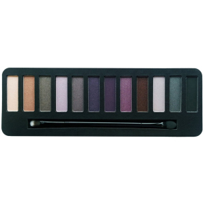 Тени для век W7 In The Night Eye Colour Palette палетка 12 цветов smoky silver and deep sinks 15.6 г (5060294398141) лучшая модель в Днепре