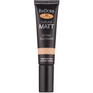 Тональна основа Isadora Natural Matt oil-free foundation 20 matt honey 35 мл (7317852142202)