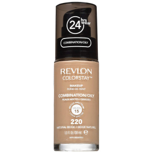 Тональний крем Revlon ColorStay комбінована та жирна шкіра з дозатором 220 Natural Beige 30 мл (309974700054) в Дніпрі