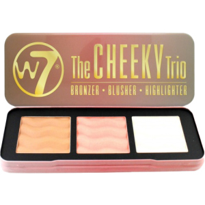 Хайлайтер для обличчя W7 The Cheeky Trio 21 г (5060406141122) краща модель в Дніпрі