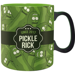 Чашка ABYstyle Rick and Morty Pickle Rick (рік та Морті) 460 мл (ABYMUG570)