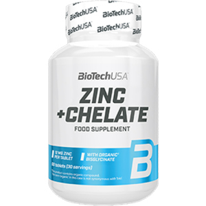 Мінерали Biotech Zinc Chelate 60 таблеток (5999076234127) краща модель в Дніпрі