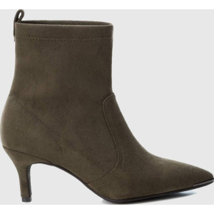 Ботильйони XTI Microfiber Ladies Ankle Boots 35104 38 24 см Хакі (8434739619899) надійний