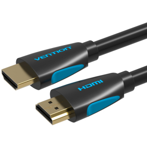 Кабель Vention HDMI-HDMI, 2 м v2.0 (VAA-M02-B200) (43387712) краща модель в Дніпрі