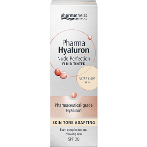 Тональный флюид Pharma Hyaluron Nude Perfection Ultra Light SPF-20 50 мл (4016369355909) ТОП в Днепре