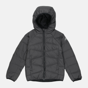 Пуховик дитячий Adidas Yk Frosty Jkt GG3726 146-152 см Black (4062062389338) краща модель в Дніпрі