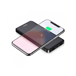 Power bank портативное зарядное устройство Baseus M36 Wireless Charger  Black (PPALL-M3601) лучшая модель в Днепре