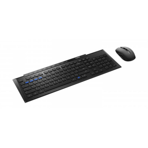 Комплект (клавіатура, миша) Rapoo 8200M Wireless Black рейтинг