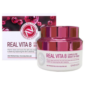 Крем для обличчя Enough Вітаміни Real Vita 8 Complex Pro Bright Up Cream 50 мл (8809438484985)