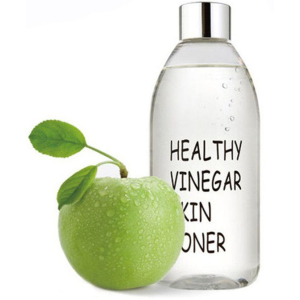 хороша модель Тонер для обличчя Real Skin Яблуко Healthy vinegar skin toner Apple 300 мл (8809280350896)